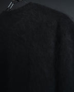 "GUCCI" 2010-11 angora blend brushed crewneck knit