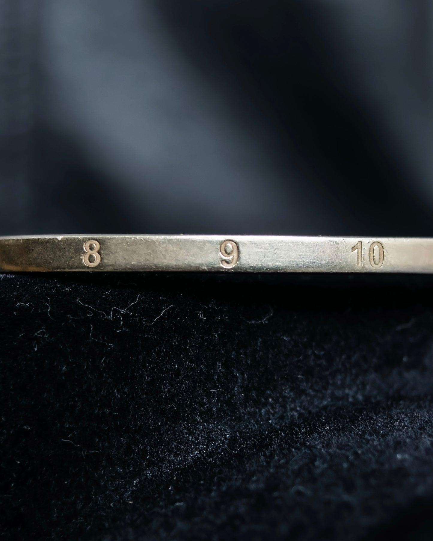 “Maison Margiela” Silver 925 number engraved bangle