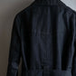 "LOUIS VUITTON" Metal button detailing belted trench coat