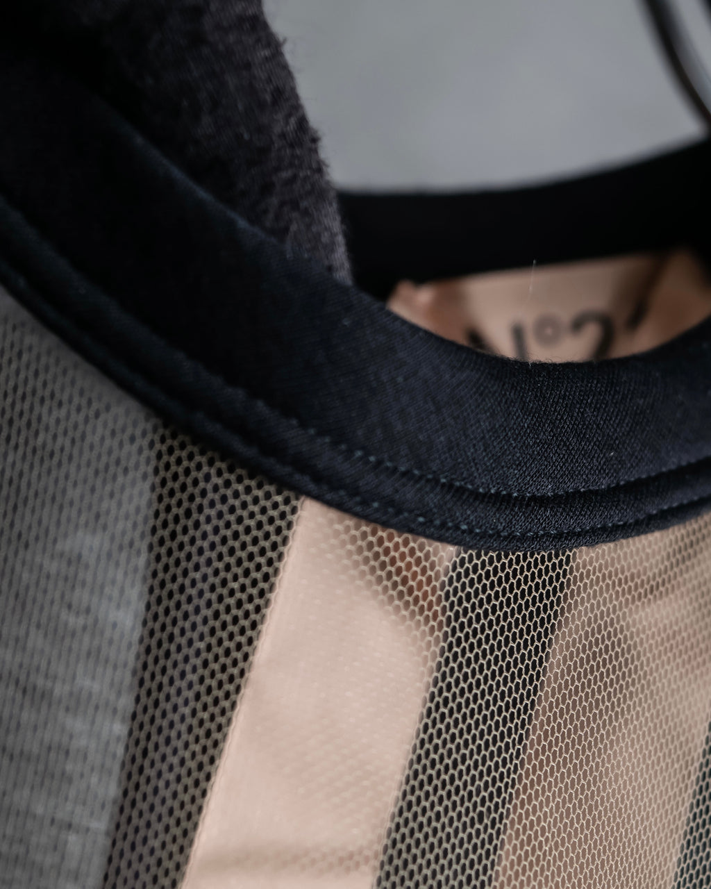 "N21 NUMERO VENTUNO" Tulle panel design tunic