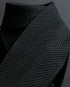 "GIORGIO ARMANI" Waffle knit silk necktie