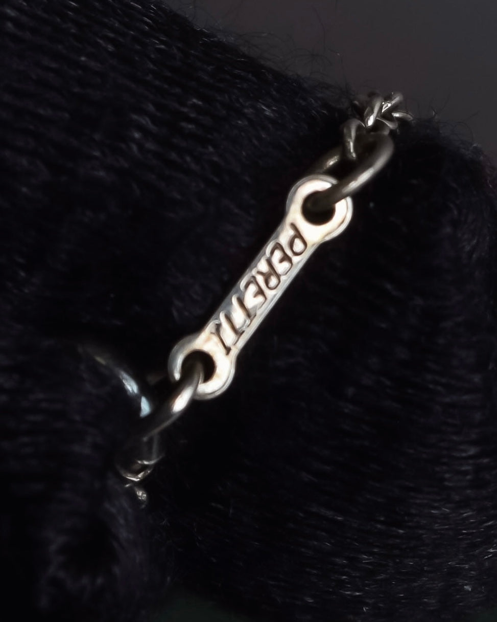 "Tiffany&Co" Beans motif silver bracelet