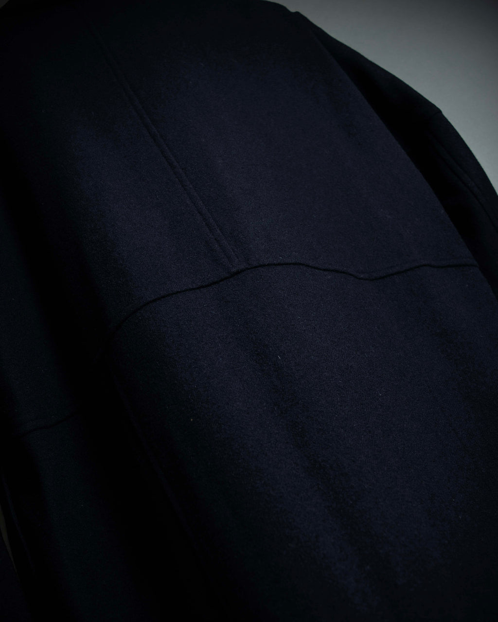 "COMME des GARCONS" 90's Front panel docking design chester coat