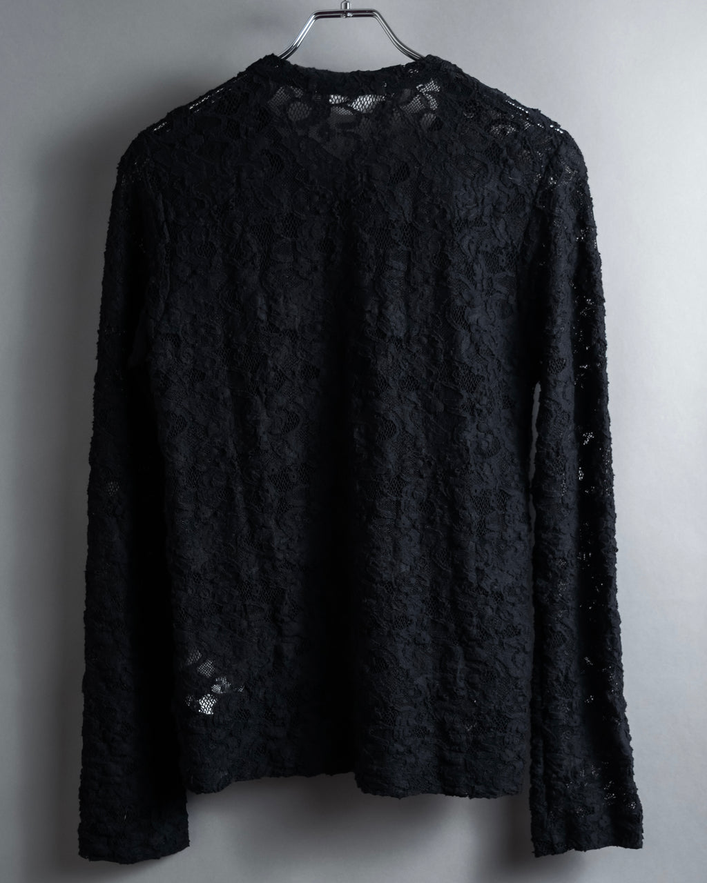 "COMME des GARCONS" 20SS Floral motif lace pullover