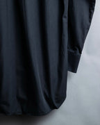 "GUCCI" Horizontal collar oversized shirt