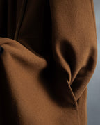 -SPECIAL- "Christian Dior" 80's-90's
Shaped flare silhouette collarless coat