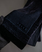 "GUCCI" Shaded pile silk blend long stole