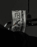 "CELINE" Triomphe embroidered design silk shirt