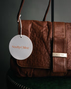 “See By Chloé” 2010’s soft grained leather shoulder bag