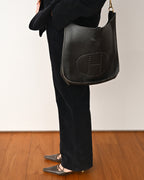 BURBERRY/ Slim Fit Single Breasted Corduroy Set Up Black