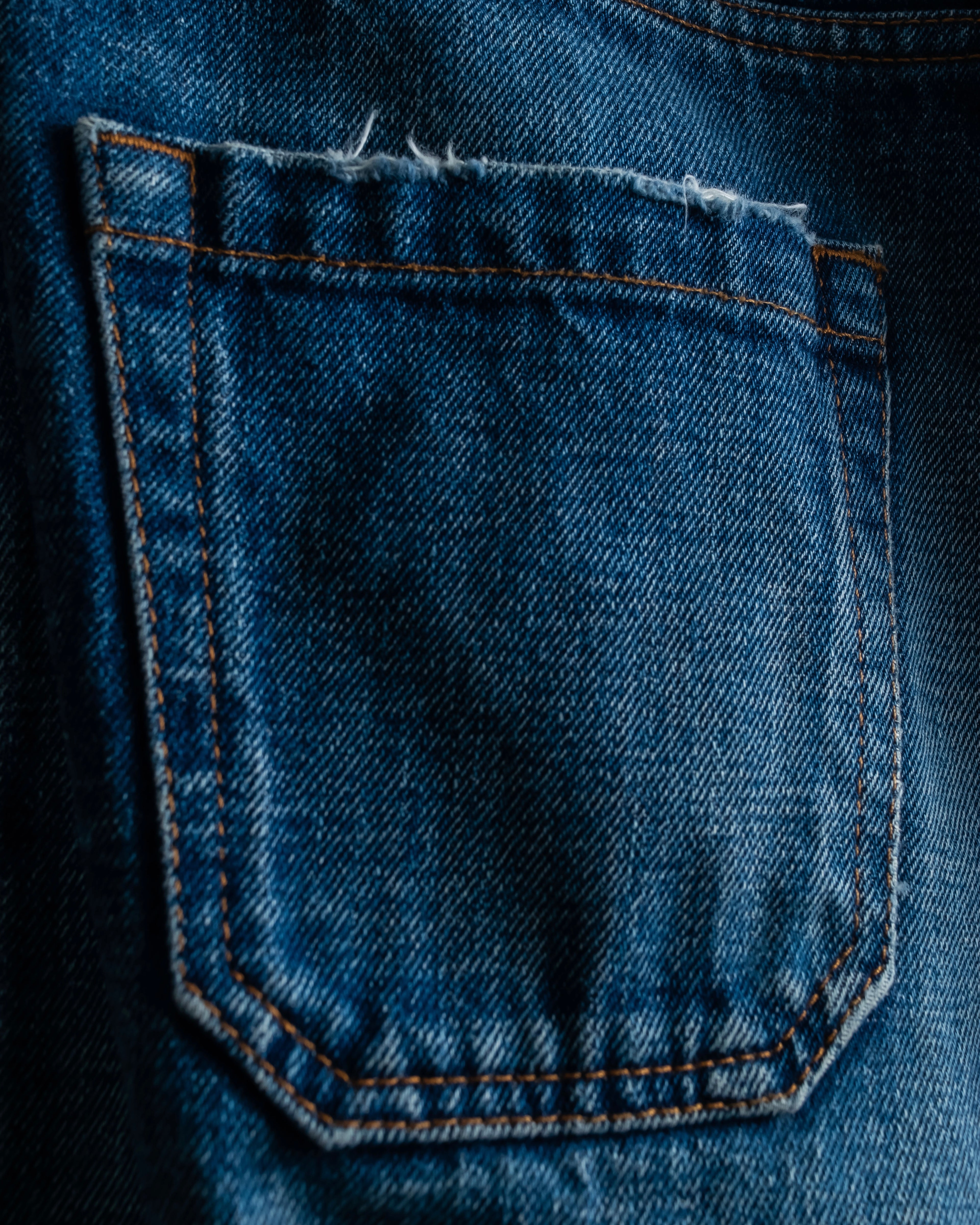 "PRADA" Vintage style three dimensional cut jeans