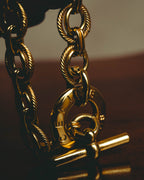 –SPECIAL– "CELINE" 90's Sculptural link bracelet