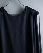 “N°21” Lace up designed no sleeves one piece