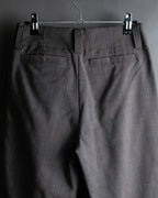 "JUNYA WATANABE COMME des GARCONS" Greige color wide flare slacks