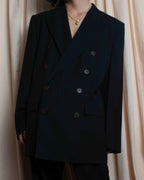 "JEAN PAUL GAULTIER HOMME"
Oversized shadow stripe set up