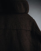 "COMME des GARCONS HOMME"
13AW Wool duffle coat with hood and toggle closures