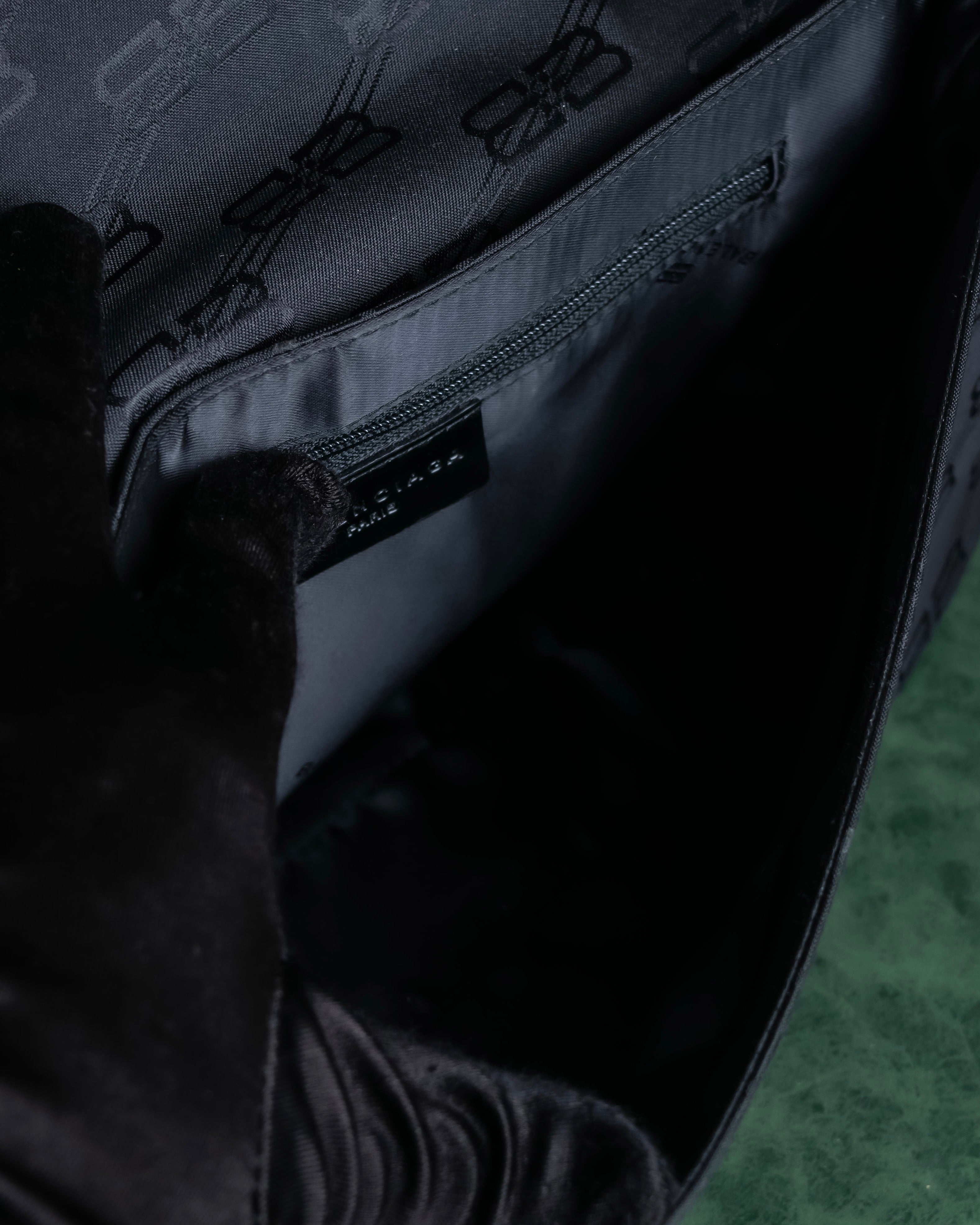 "BALENCIAGA" BB monogram jacquard shoulder bag