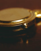 –SPECIAL– "GUCCI" 80's-90's Elegant gold tone wristwatch