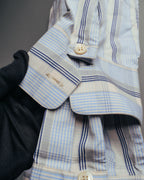 “VIKTOR & ROLF Monsieur” 00’s-10’s checked cotton dress shirt