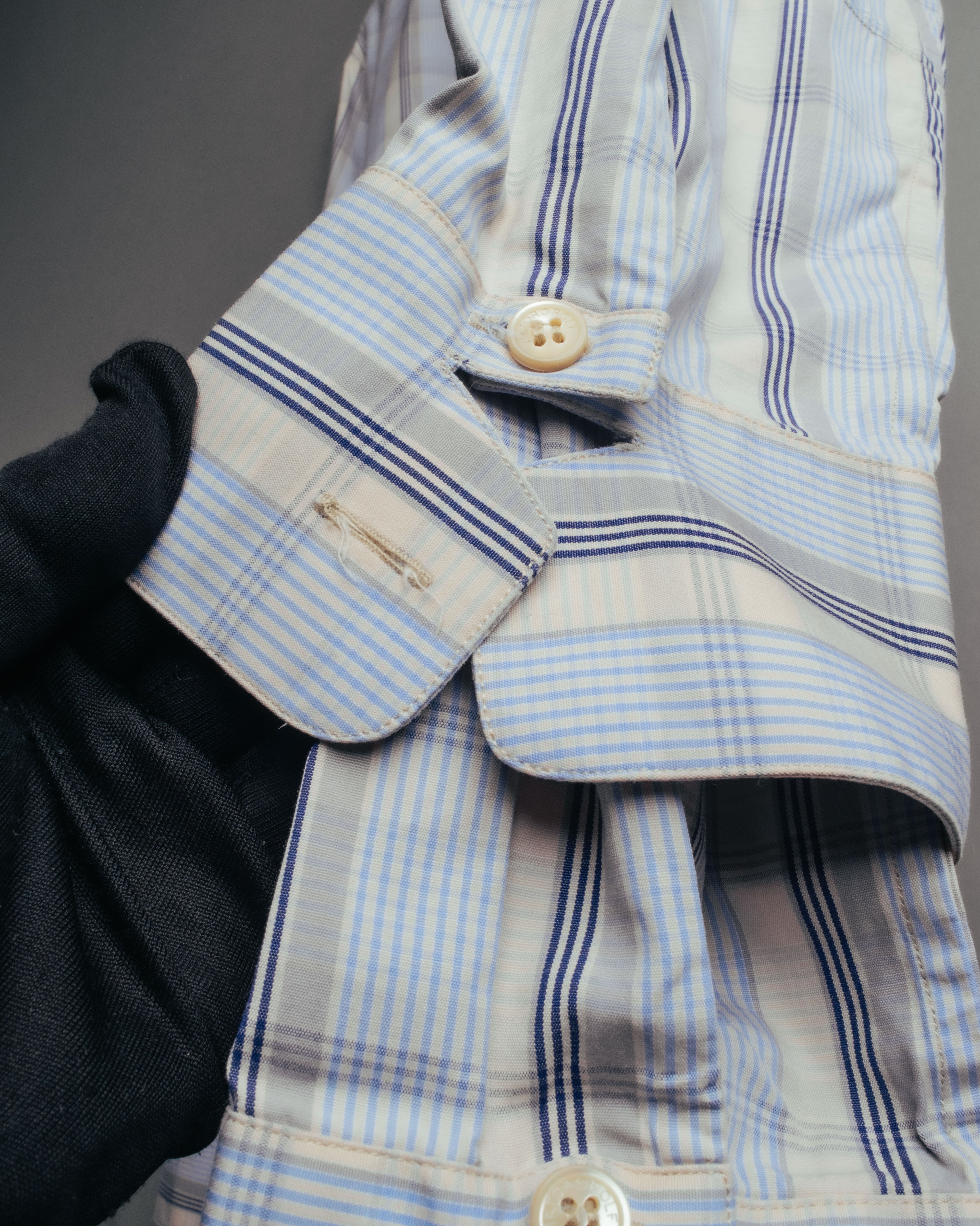 “VIKTOR & ROLF Monsieur” 00’s-10’s checked cotton dress shirt