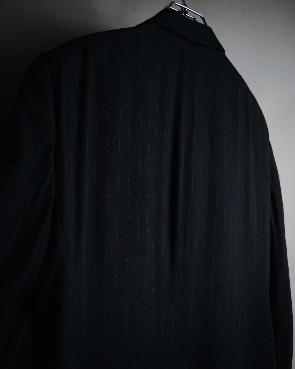 "GIORGIO ARMANI" 90’s pinstripe soft-tailored suit set