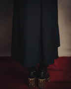 -SPECIAL- “Y’s” 2016 Asymmetric wool gabardine long skirt