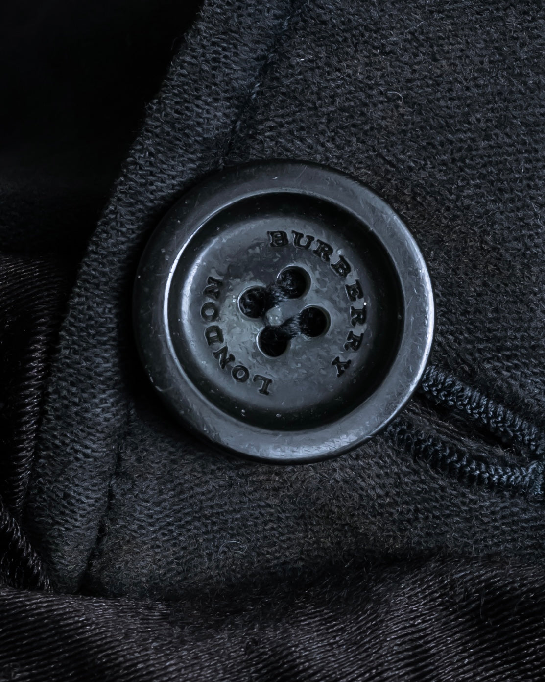 "BURBERRY" Garment dyed faded hunting design coat