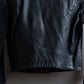 "Acne" Beautiful shape genuine leather double riders jacket