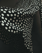 -SPECIAL- "Saint Laurent" 2019-2020 Polka dot silk long sleeve shirt