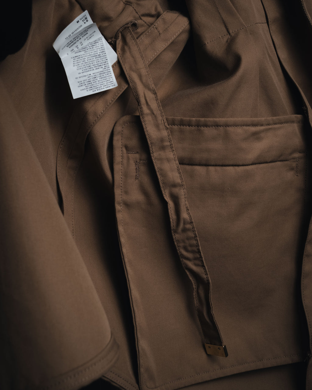 "Max Mara" 2018-2023 Contemporary cotton field jacket