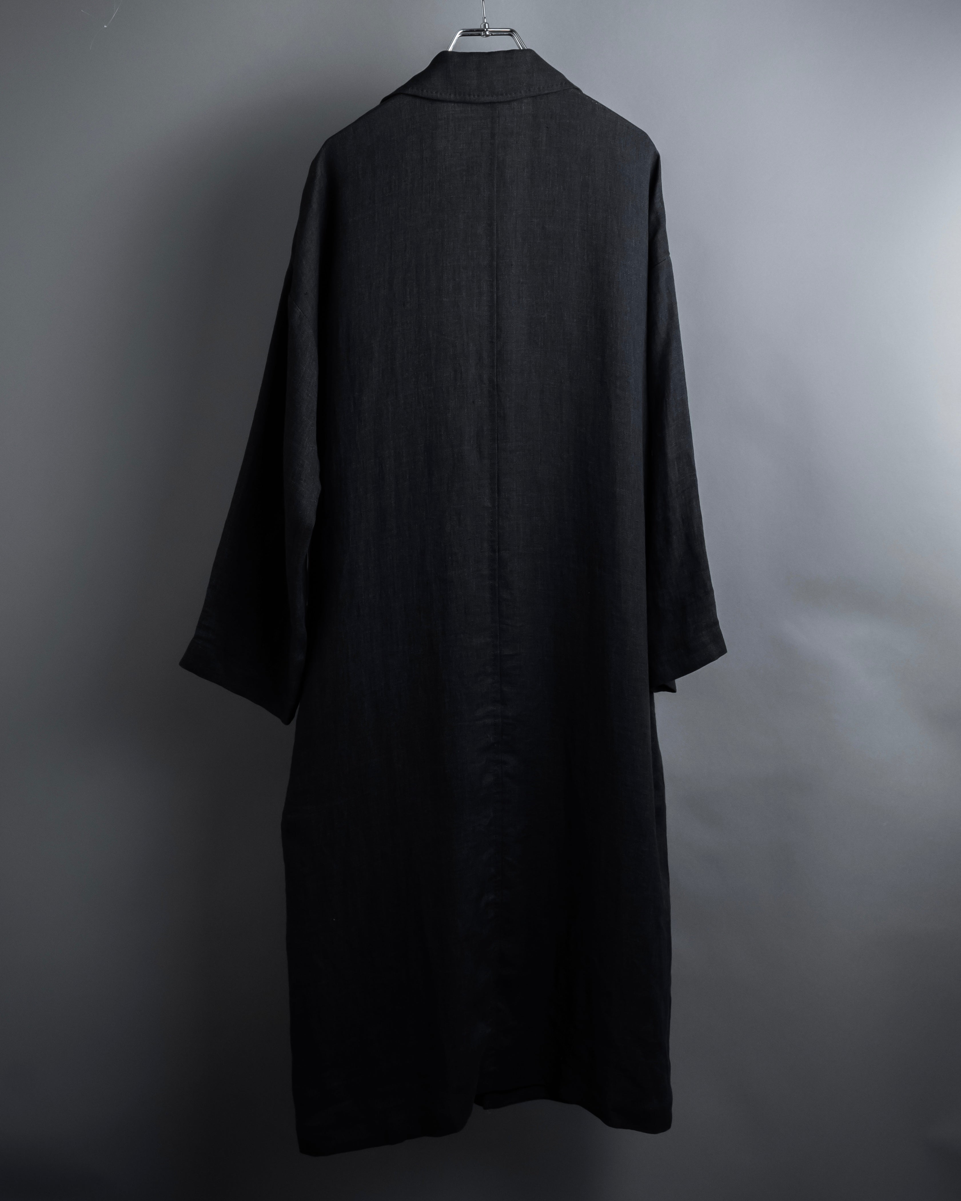 "Max Mara Studio" Straight fitting single-piece long coat