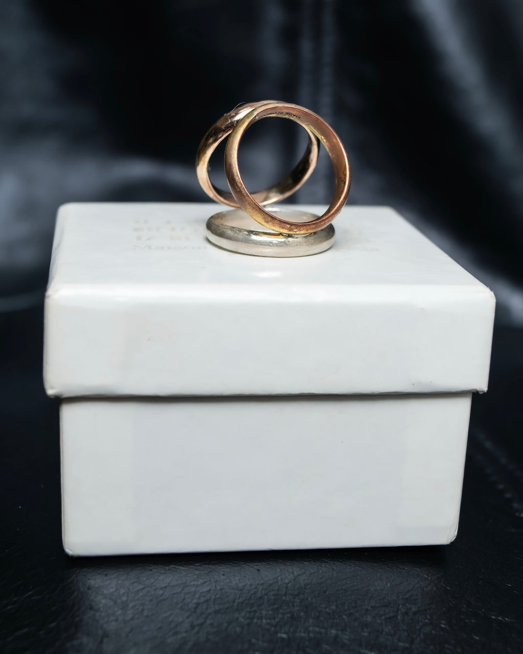 "Maison Martin Margiela" Triangle three-dimensional ring