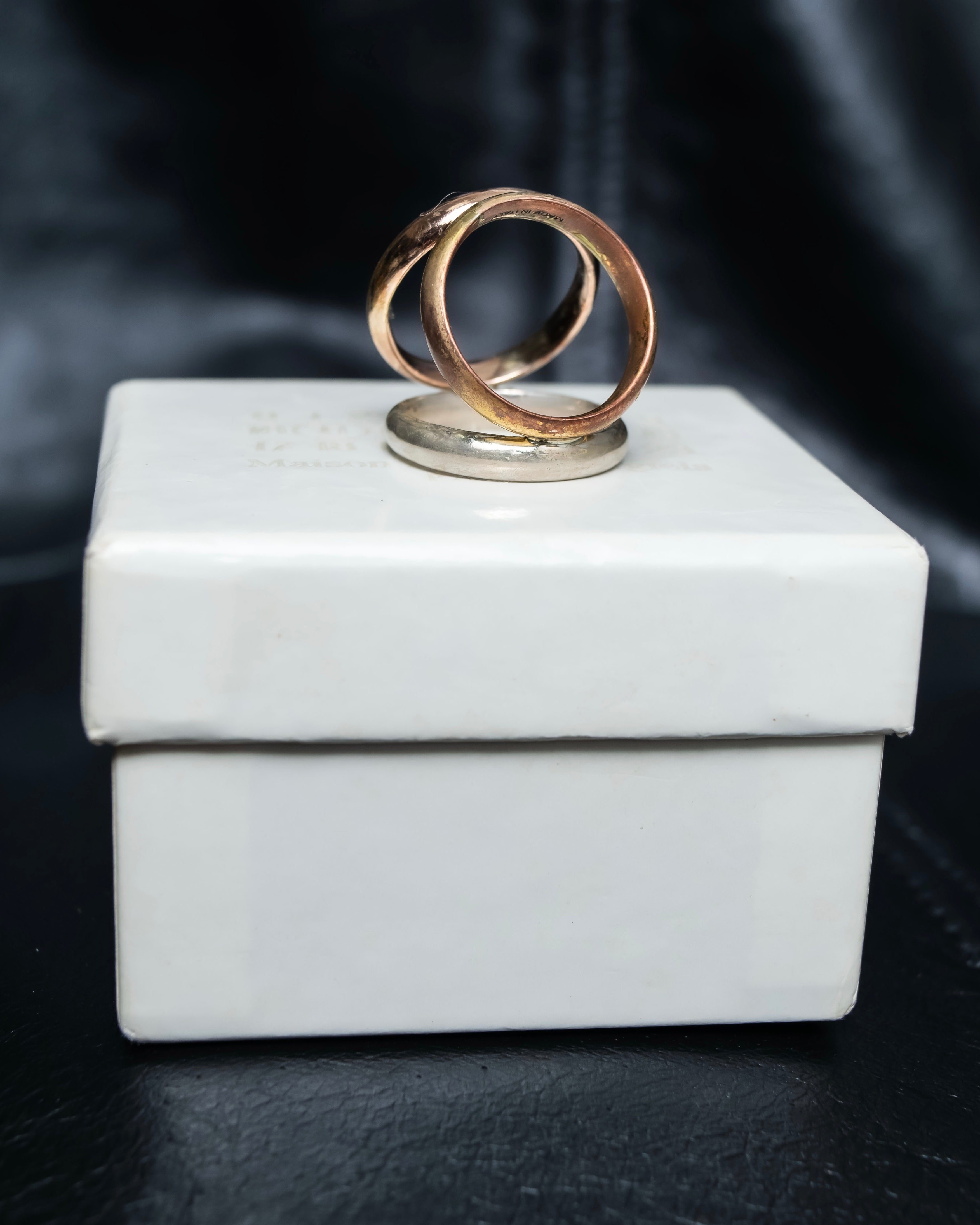 "Maison Martin Margiela" Triangle three-dimensional ring