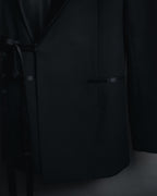–SPECIAL– "LOEWE"2010’s-20’s wrap-front shawl collar tuxedo jacket