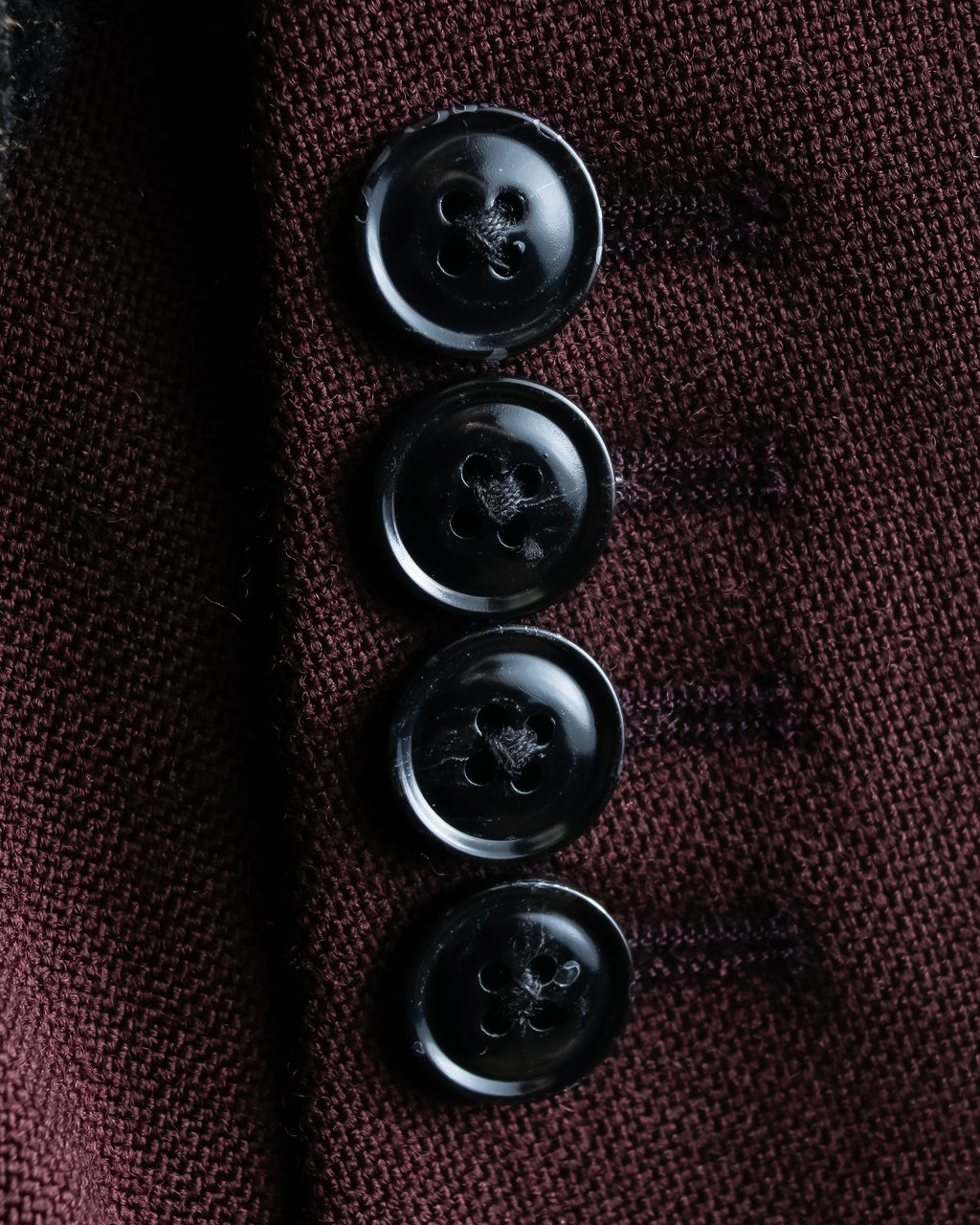 "DRIES VAN NOTTEN" Beautiful burgundy color tailored jacket