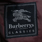 "BURBERRYS" Peaked lapels tailored jacket & wide tapered silhouette slacks set up