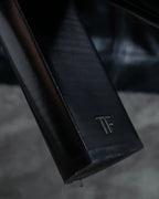 "TOM FORD" Fringe detail western long boots