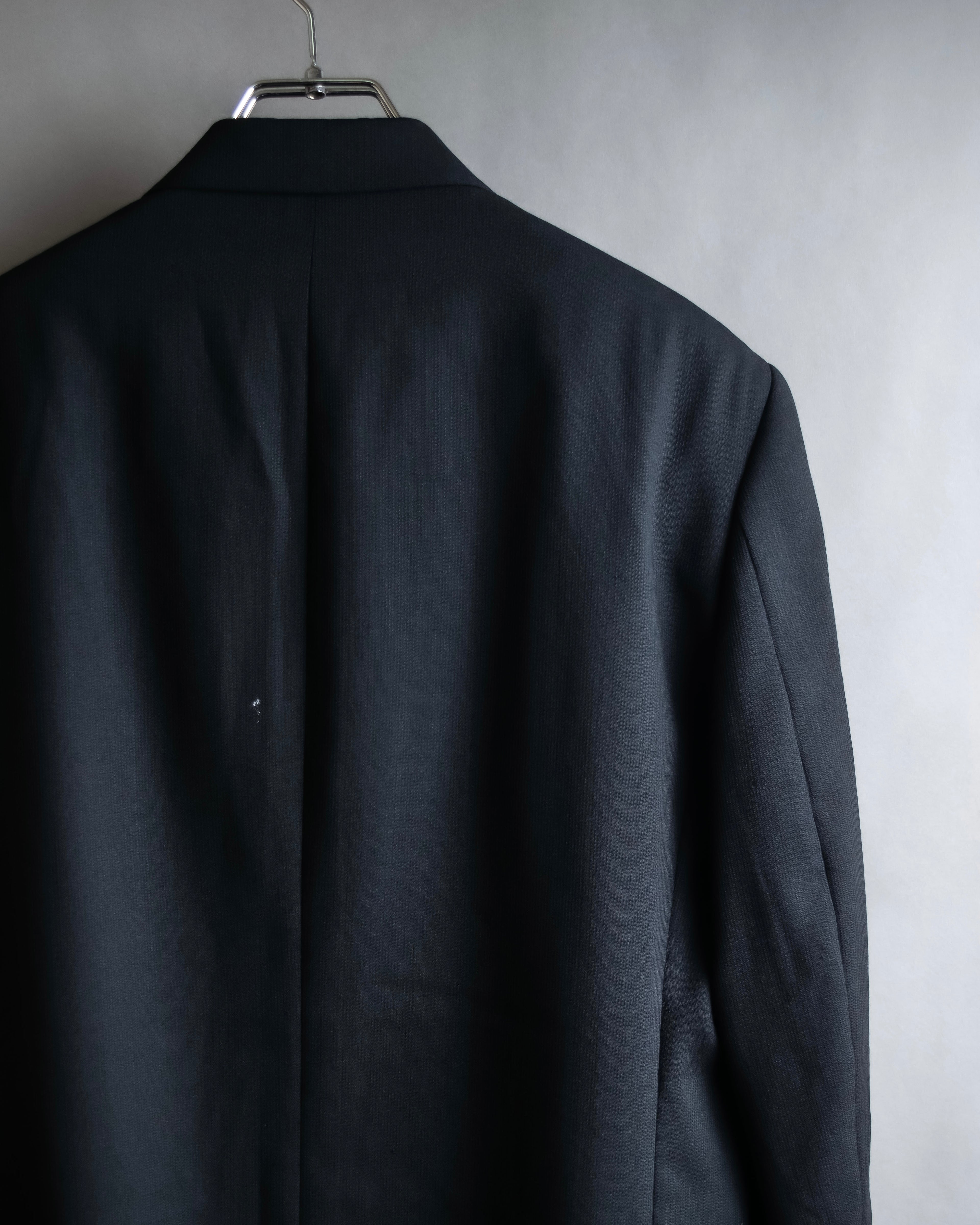 "KENZO" Classic detail black tailored jacket