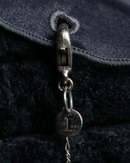 "LIMI feu " Chain docking organza bucket hat