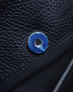 "BURBERRY" Refined design mini Boston leather bag