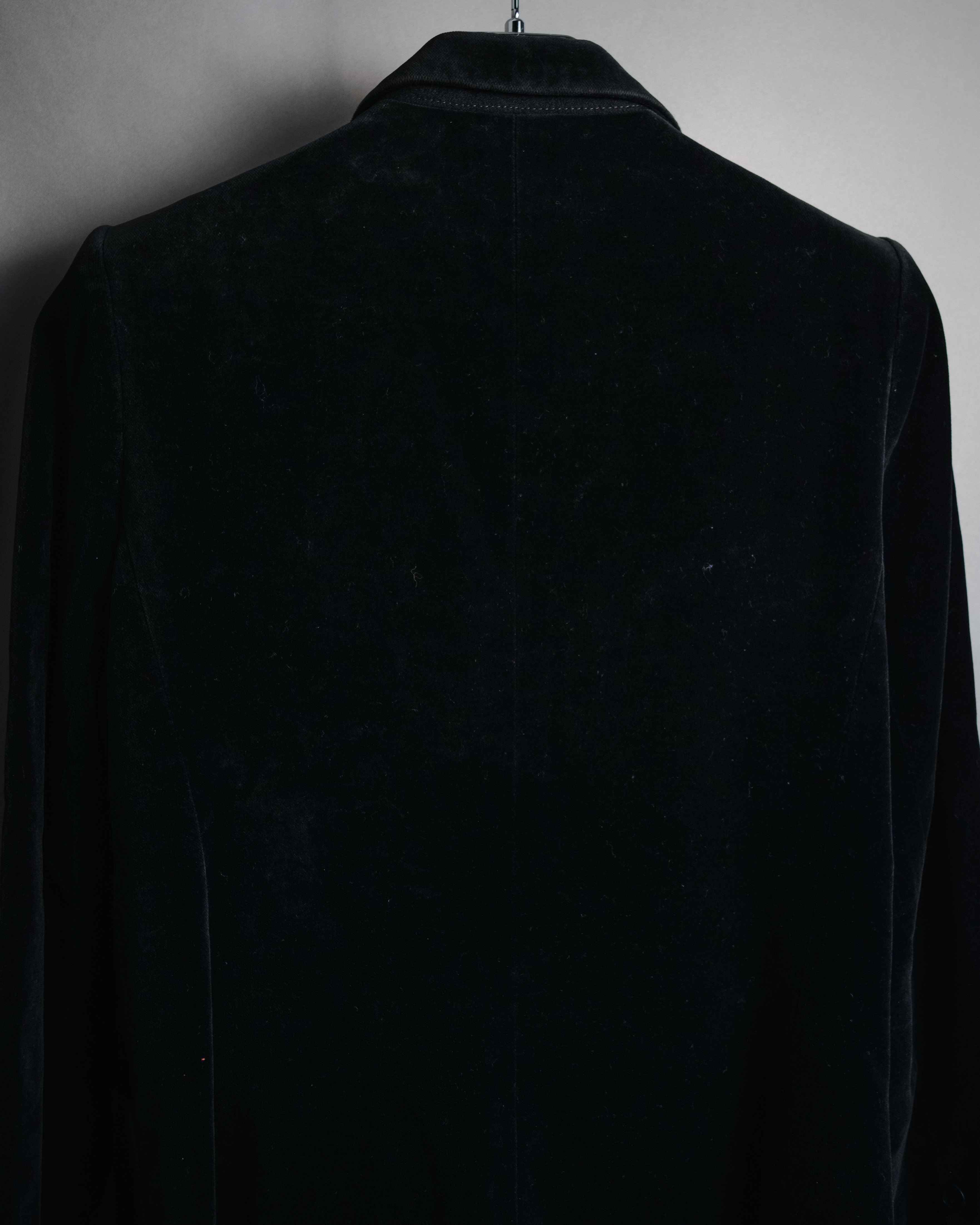 "Christian Dior" 80’s-90’s Silk velvet power tailored jacket