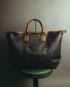 "Christian Dior" 70's-80's Honeycomb travel bag