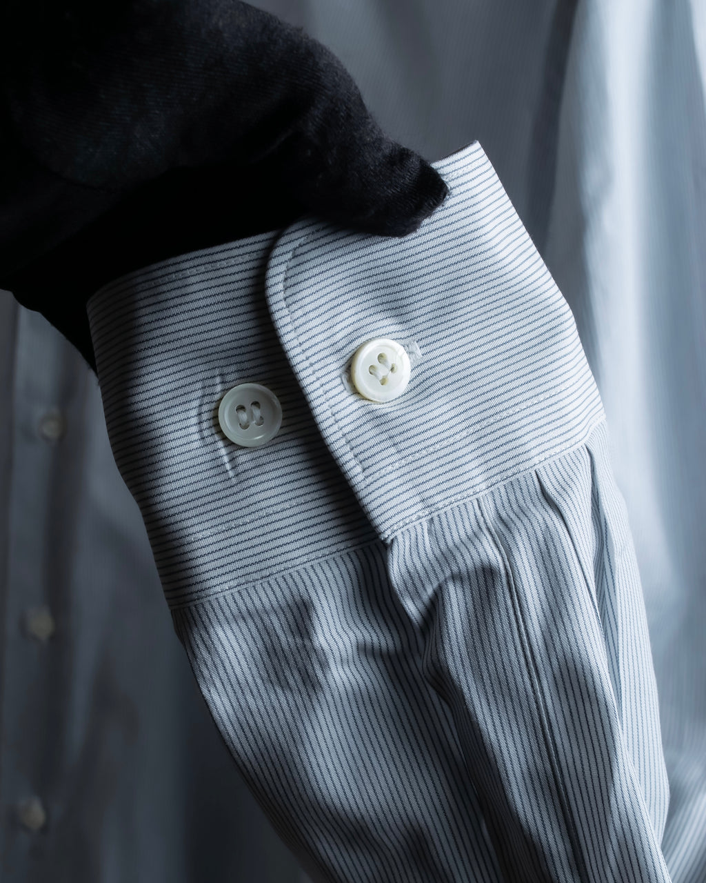 "COMME des GARCONS HOMME DEUX" Striped button-down shirt