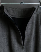 "Max Mara" 2way shape jacket & box pleated mid length skirt set up