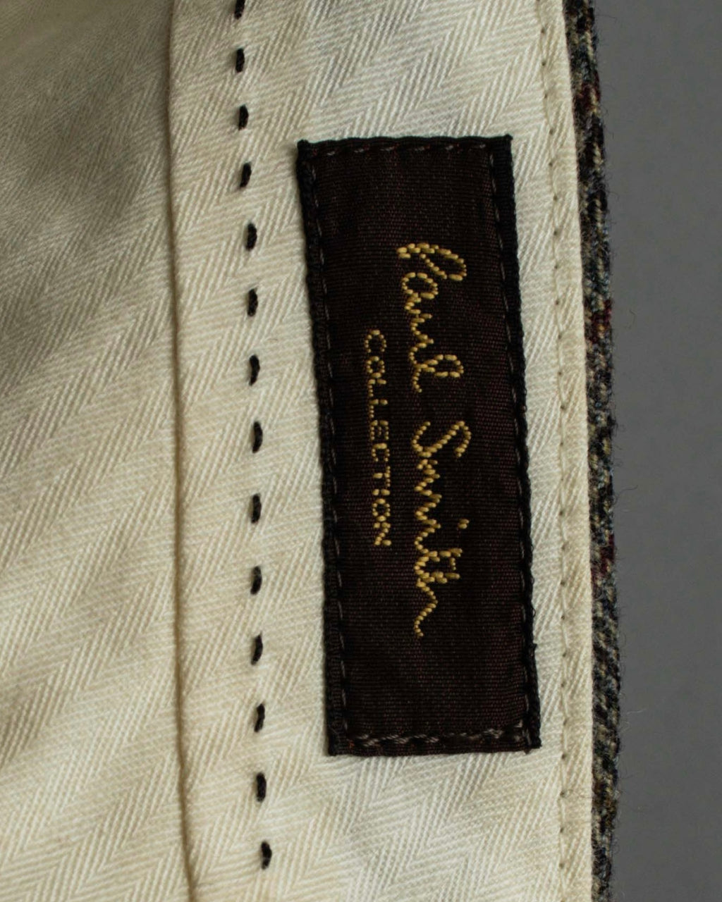 "PAUL SMITH" Flaming detail glen plaid set up