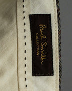 "PAUL SMITH" Flaming detail glen plaid set up