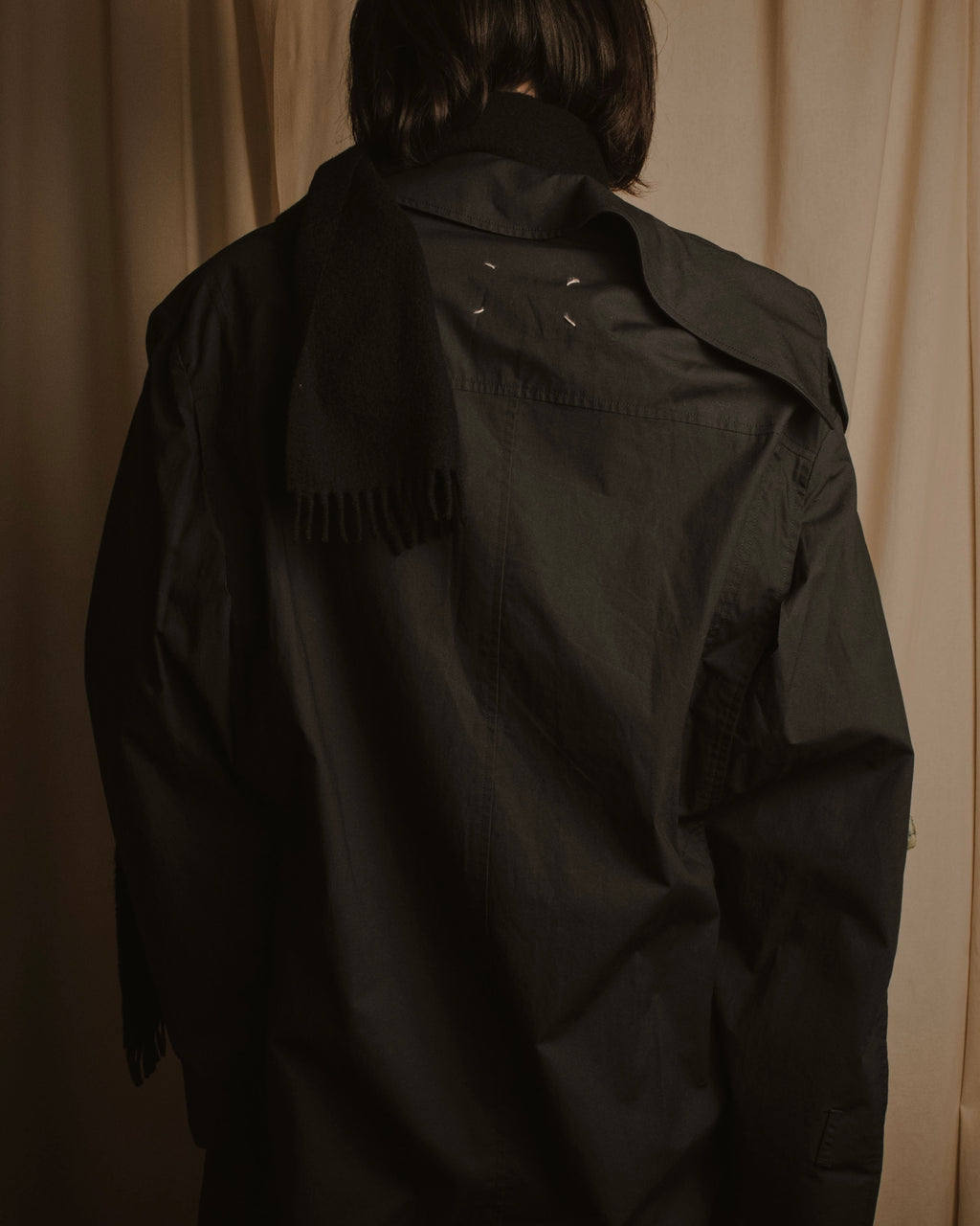 -SPECIAL- "Maison Margiela" 20SS Denim jacket Docking design coat