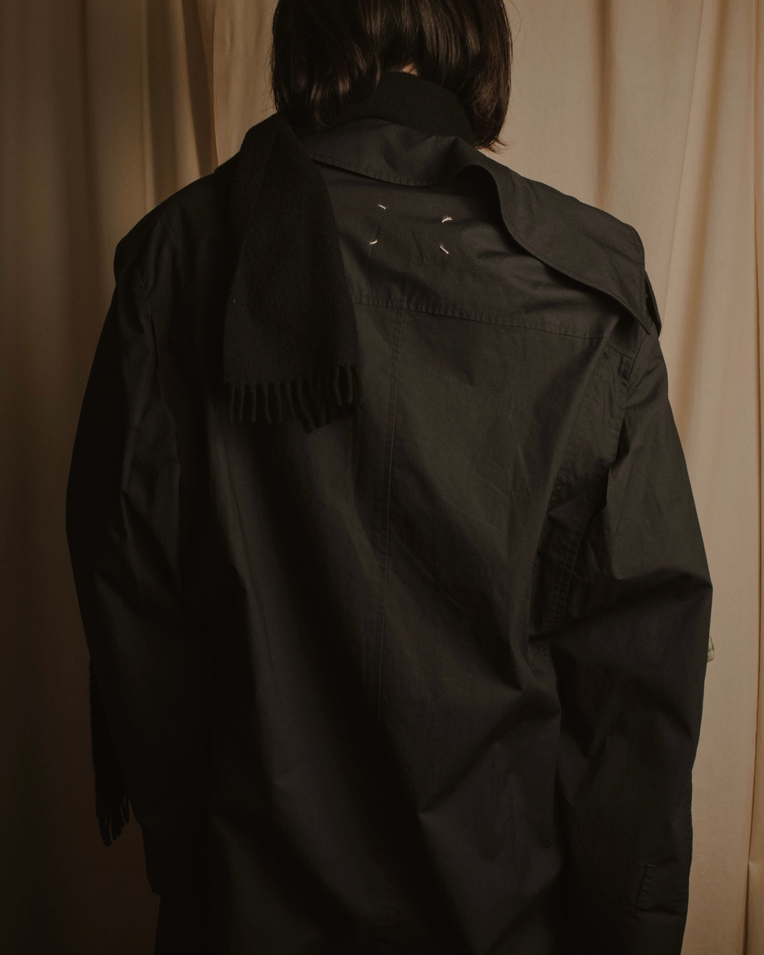 -SPECIAL- "Maison Margiela" 20SS Denim jacket Docking design coat