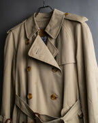 "BURBERRYS" Military detail classic trench coat