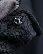 "DOLCE &amp; GABBANA" 100% silk snap button oversized cardigan